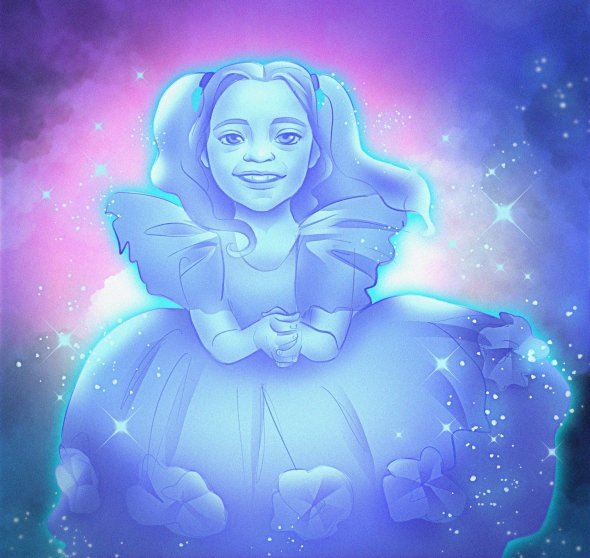 Ольга Вілсон зобразила "душу" 4-річної Лізи.