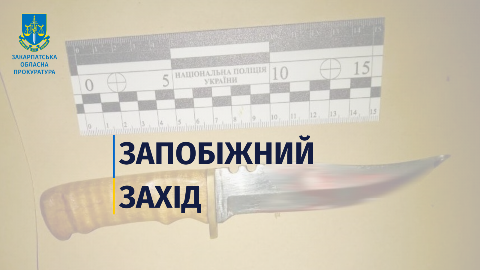 Поранення, що призвело до смерті мешканця Ужгородщини: підозрюваного взяли під варту без застави