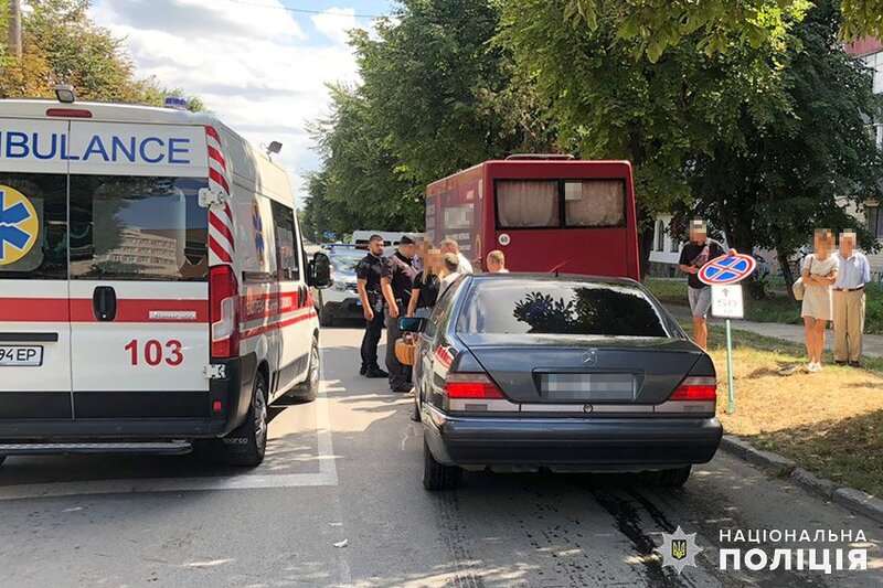 Аварія сталася на перехресті вулиць Гагаріна та Героїв Небесної Сотні