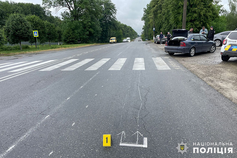 Аварія сталася на Хмельницькому шосе